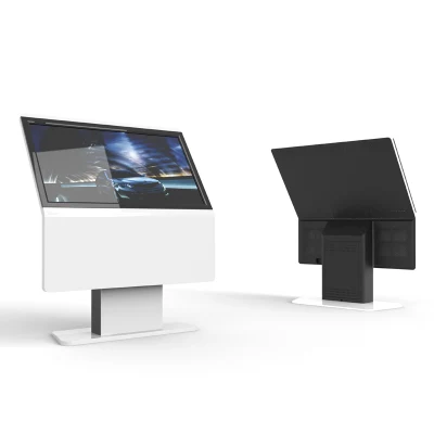 Modo di esposizione della TV del PC del supporto da 55 pollici che trova il chiosco interattivo del touch screen LCD per il centro commerciale